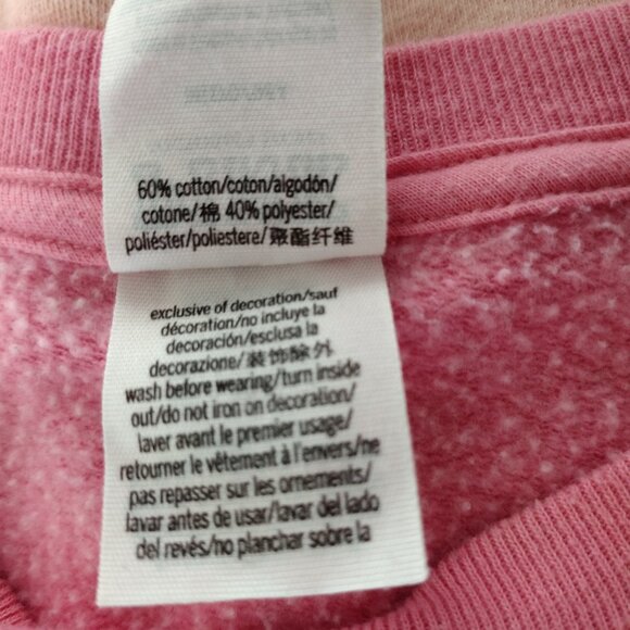 Victoria Secret PINK Ombre Pullover Oversized Fit Scoop Neck Sweater M - Picture 10 of 11